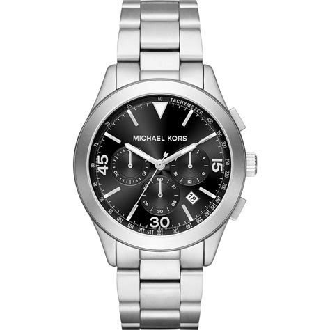 mens michael kors stainless steel quartz watch|Michael Kors Watch 251501.